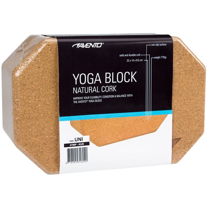 Avento® Avento® - Yoga Blok • Kurk •