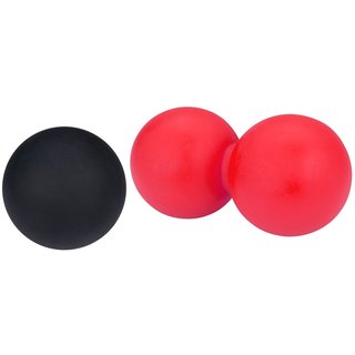 Avento® Avento® - Lacrosse/Massage Ballen • Set • Roze/Zwart