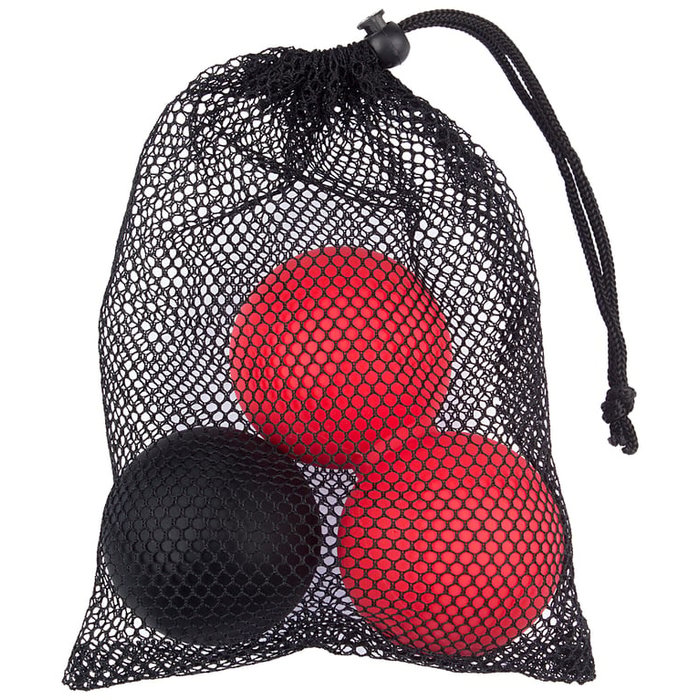 Avento® Avento® - Lacrosse/Massage Ballen • Set • Roze/Zwart