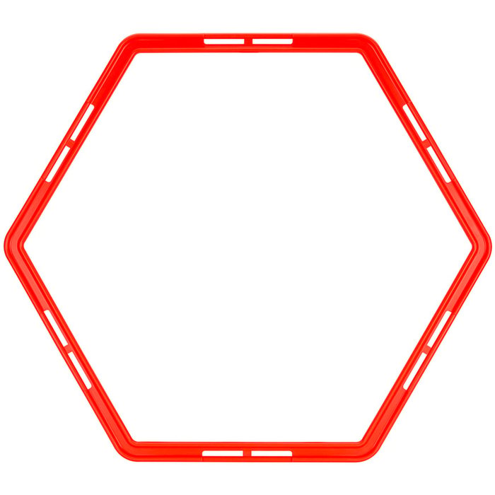 Avento® Avento® - Training frame Hexagon • 6 -piece • Fluorescent orange/Anthracite