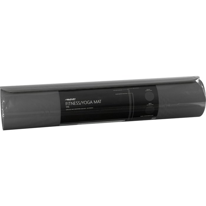 Avento® Avento® - Fitness/Yoga Mat TPE • Grijs/Zwart
