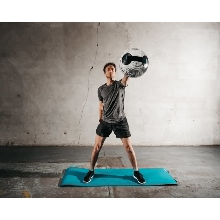 Avento® Avento® - Water Bag Multi-trainer Opblaasbaar • BALL 15 L /15 KG • Transparant/Zwart