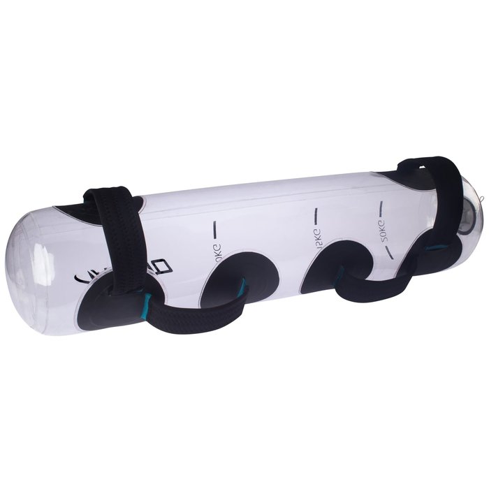 Avento® Avento® - Water Bag Multi-trainer Opblaasbaar • TUBE 20 L /20 KG • Transparant/Zwart