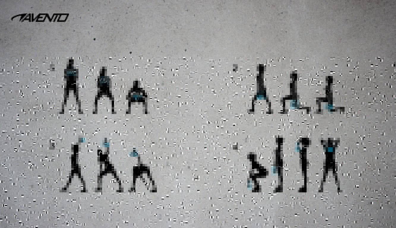 Avento® Avento® - Kettlebell  • 16 KG • Noir