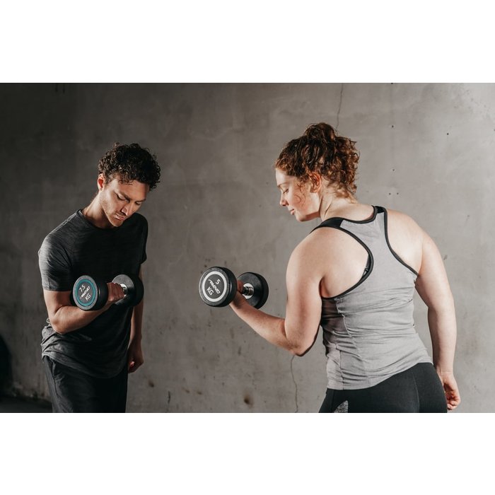 Avento® Avento® - Halter • 7.5 KG • Noir/Bleu