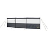 Abbey Camp® Brise-vent avec fenêtre • 5 Mètre • CAPETOWN-500 • Gris