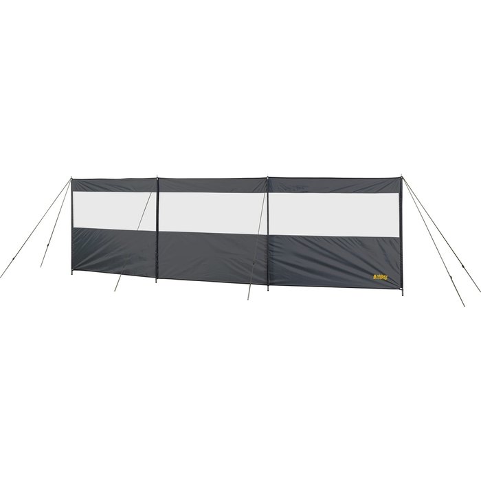 Abbey Camp® Abbey Camp® - Windschutz mit Fenster • 5 Meter • CAPETOWN-500 • Grau