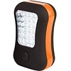 Abbey Camp® Lampe de camping LED 2 en 1•  Orange/Noir