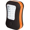 Abbey Camp® Campinglampe LED 2-in-1 • Orange/Schwarz