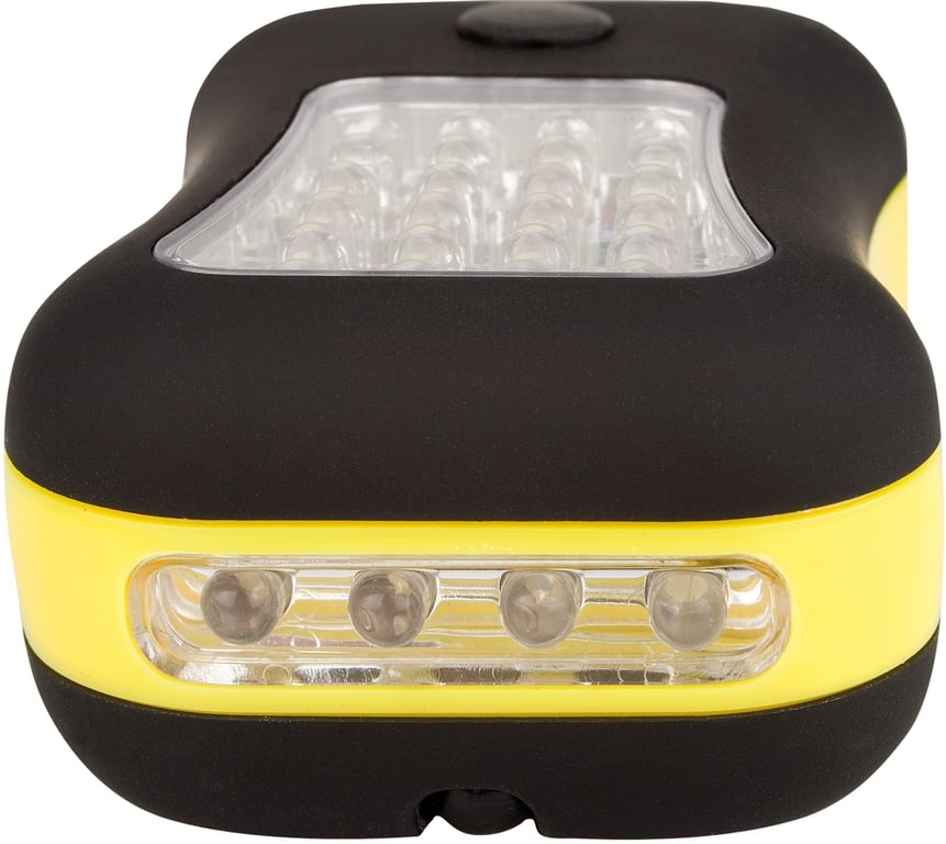 Abbey Camp® Abbey Camp® - Campinglampe LED 2 -in -1 • Gelb/Schwarz