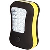 Abbey Camp® Lampe de camping LED 2 en 1 • Jaune/Noir