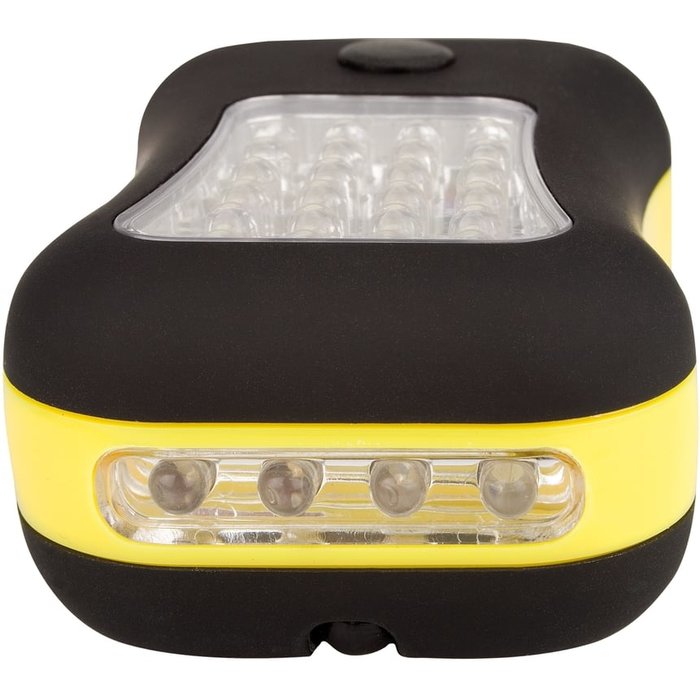 Abbey Camp® Abbey Camp® - Campinglampe LED 2 -in -1 • Gelb/Schwarz
