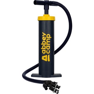 Abbey Camp® Hand pump Double Action • BELL AIR-2000 • Navy/Yellow