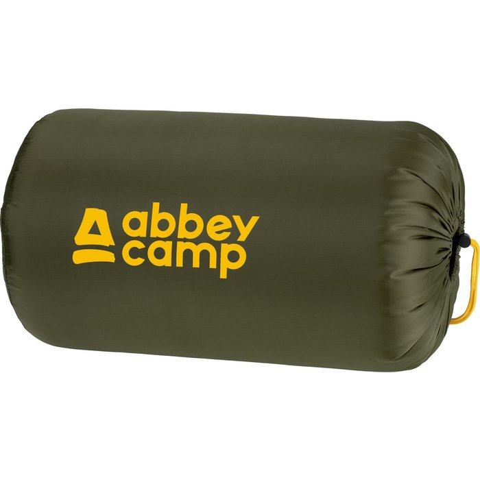 Abbey Camp® Abbey Camp® - Slaapzak Dekenmodel • AMSTERDAM-07 • Legergroen/Zand
