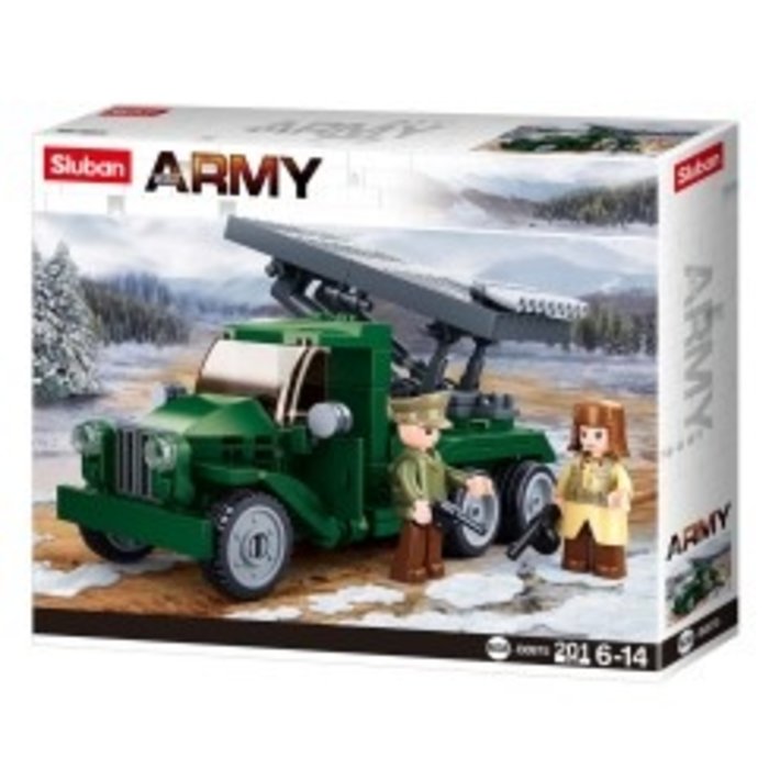 Sluban Sluban - (Battle of Budapest) Rus.missile guns M38-B0975 - #16149