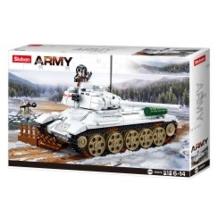 Sluban Sluban - (Battle of Budapest)-tank (white) M38-B0978 - #16173