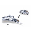 Sluban Grey white jet fighter 2in1 M38-B0986 - #16155