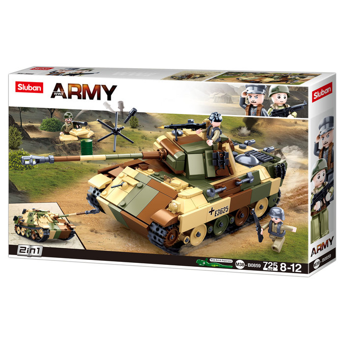 Sluban Sluban - Medium German Tank M38-B0859 - #16084