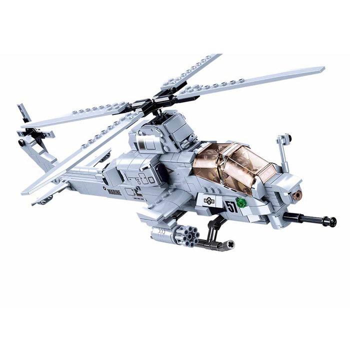 Sluban Sluban - Attack Helicopter M38-B0838 - #16117