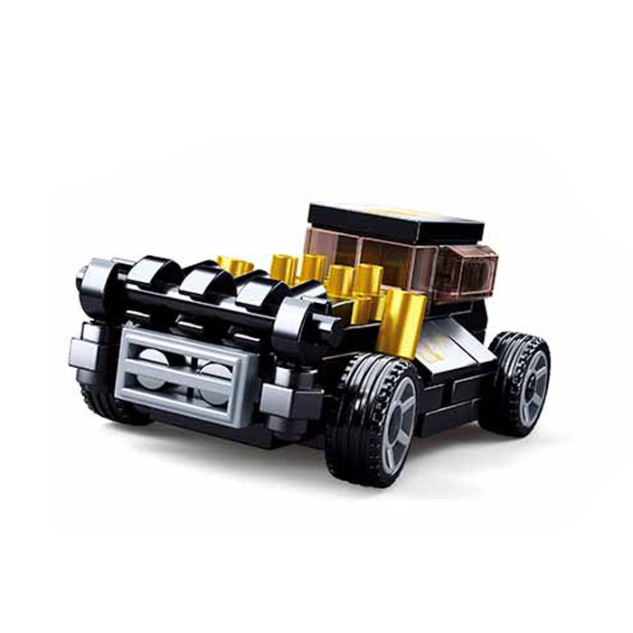 Sluban Sluban - Powerbricks-Pullback/Black Mod Rod M38-B0801C - #16095