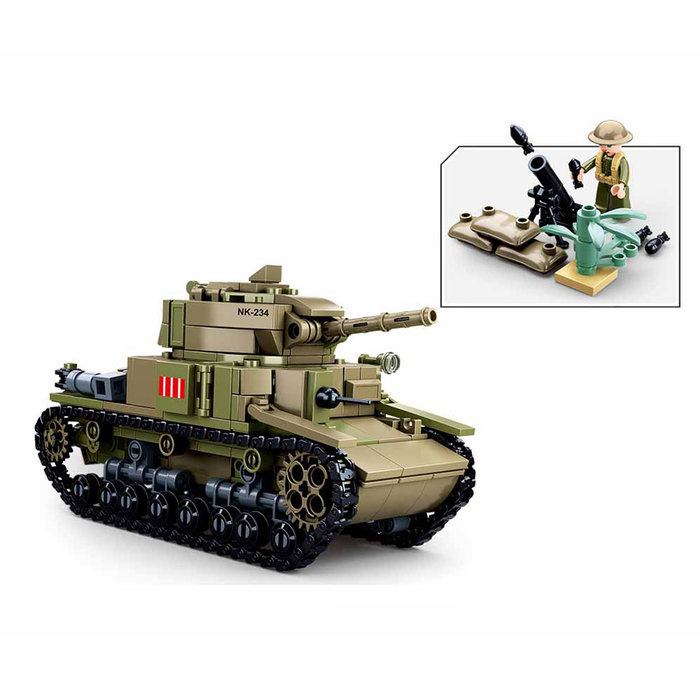 Sluban Sluban - Medium Italian tank 2in1 M38-B0711 - #16148