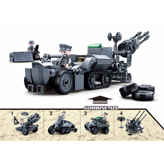 Sluban Sluban - German army 4into1 M38-B0681 - #16128