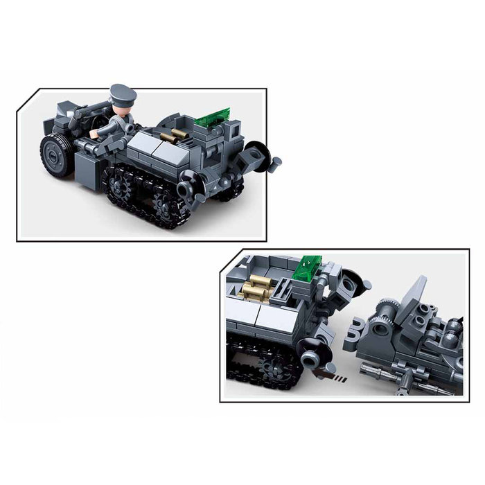 Sluban Sluban - German army 4into1 M38-B0681 - #16128