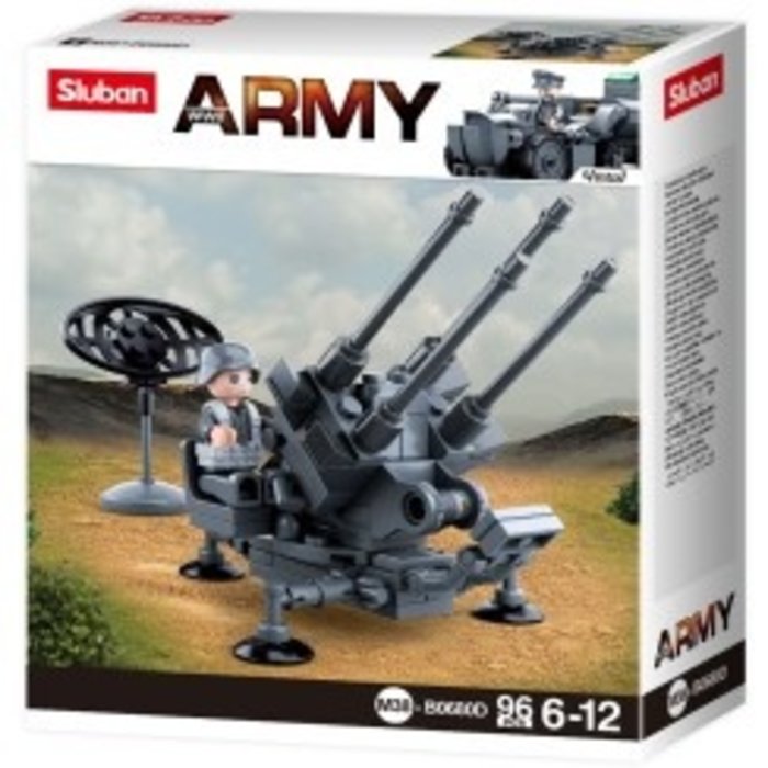 Sluban Sluban - German Army Air-defense artillery M38-B0680D - #16135