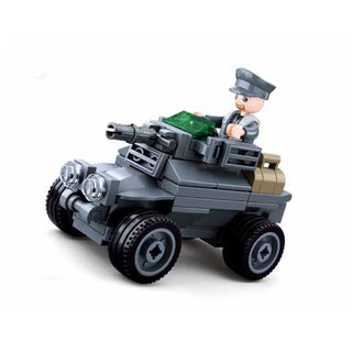 Sluban German Army Armored car M38-B0680C - #16134