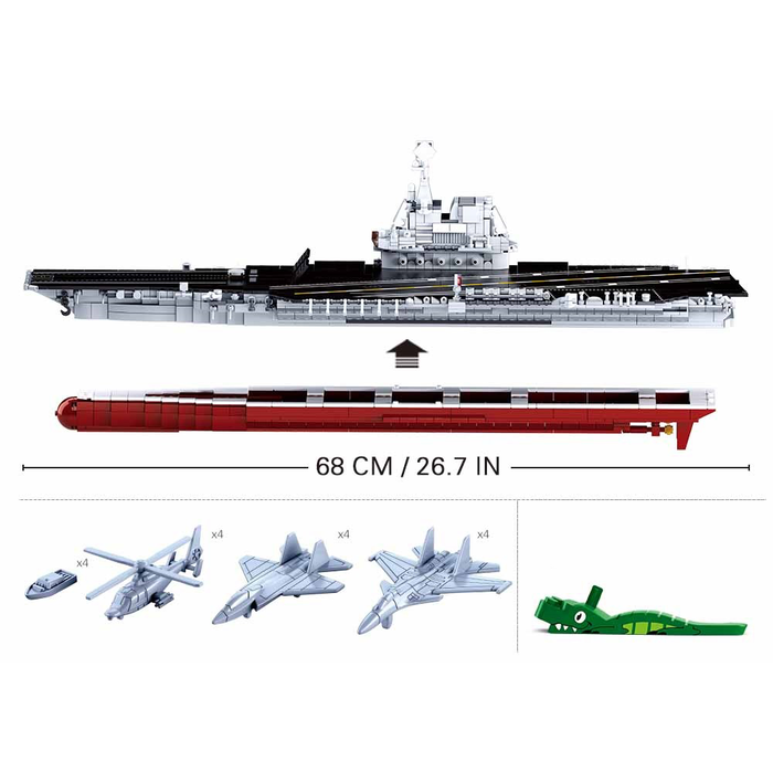 Sluban Sluban - Aircraft carrier M38-B0698 - #16152