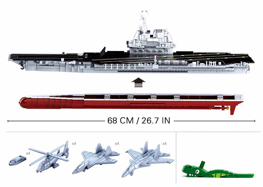 Sluban Sluban - Aircraft carrier M38-B0698 #16152