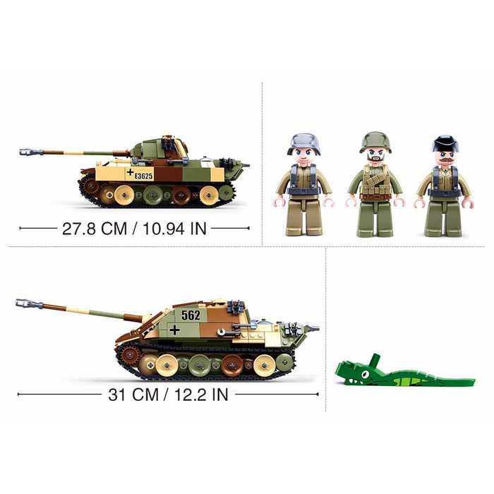 Sluban Sluban - Medium German Tank M38-B0859 - #16084