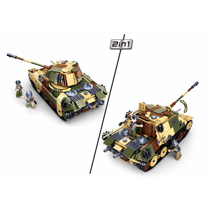 Sluban Sluban - Medium German Tank M38-B0859 - #16084