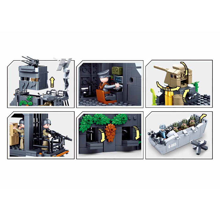 Sluban Sluban - The Atlantic Wall M38-B0861 - #16114