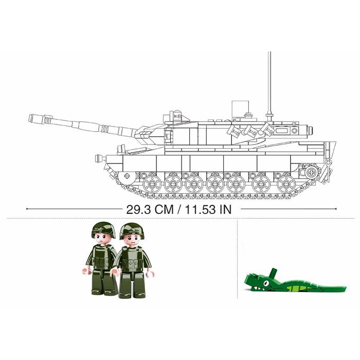 Sluban Sluban - German Main Battle Tank M38-B0839 - #16088