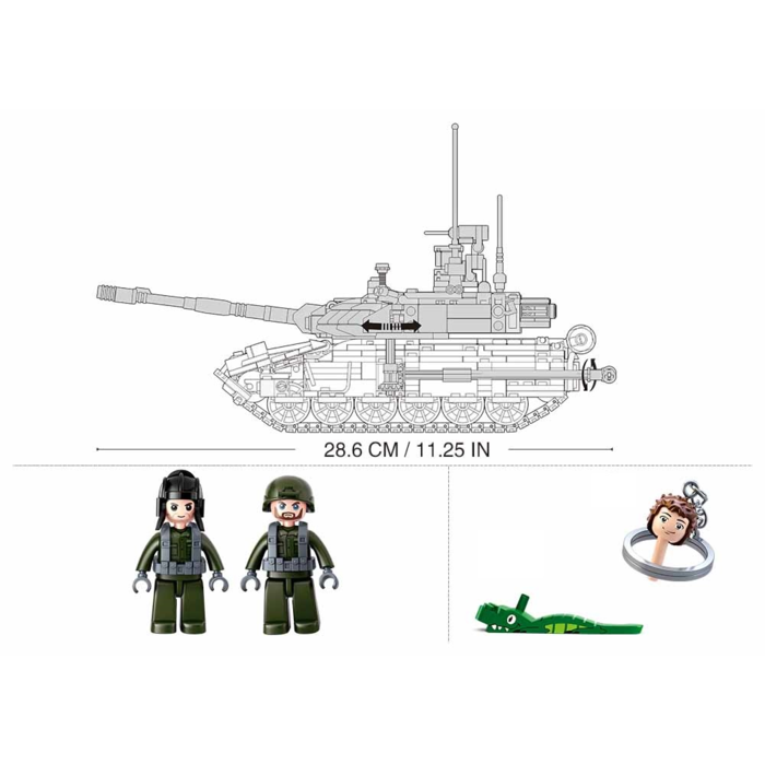 Sluban Sluban - Large battle tank M38-B0756 - #16147