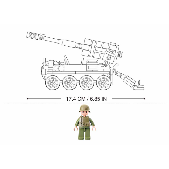 Sluban Sluban - 8x8 All terrain Assault Vehicle M38-B0751 - #16166