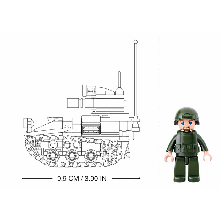 Sluban Sluban - Armoured weapons carrier M38-B0750 - #16150