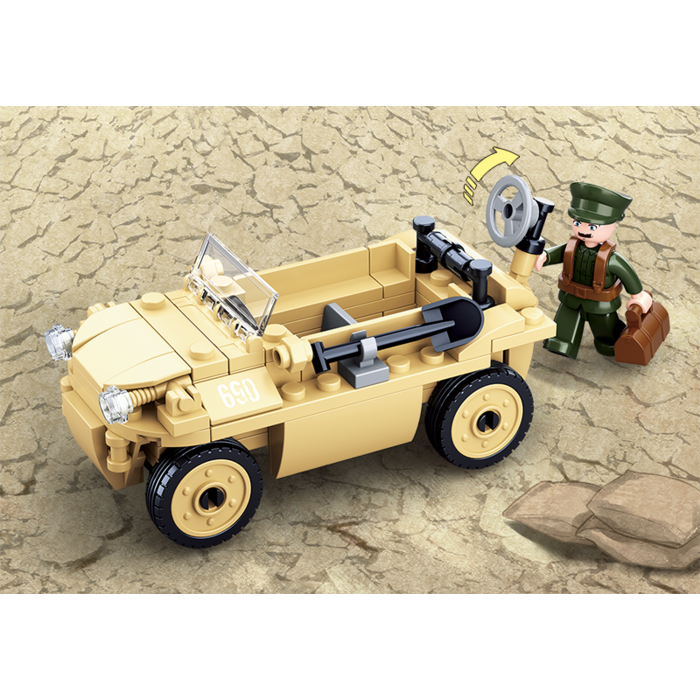 Sluban Sluban - WWII - German amphibious vehicle M38-B0690 - #16118