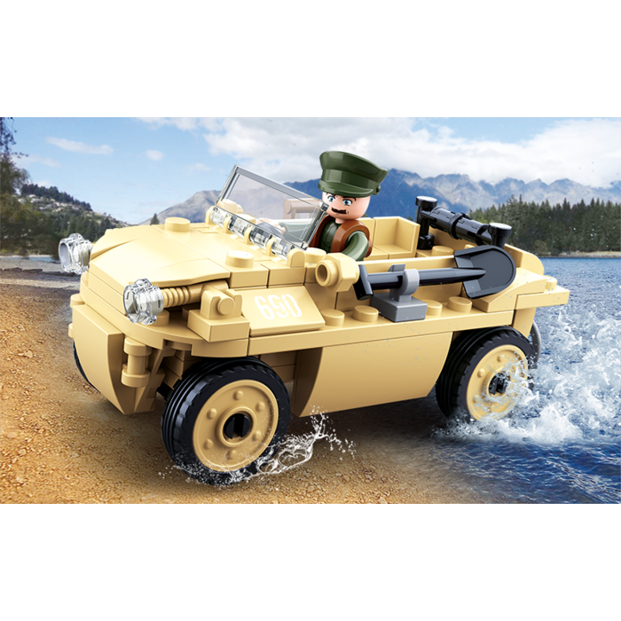 Sluban Sluban - WWII - German amphibious vehicle M38-B0690 - #16118