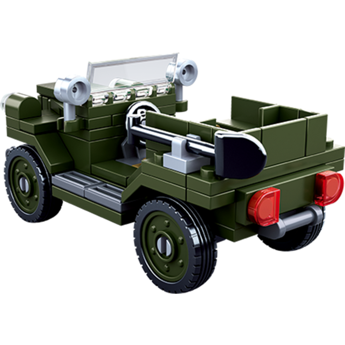 Sluban Sluban - WWII - Allied light truck M38-B0682 - #16091