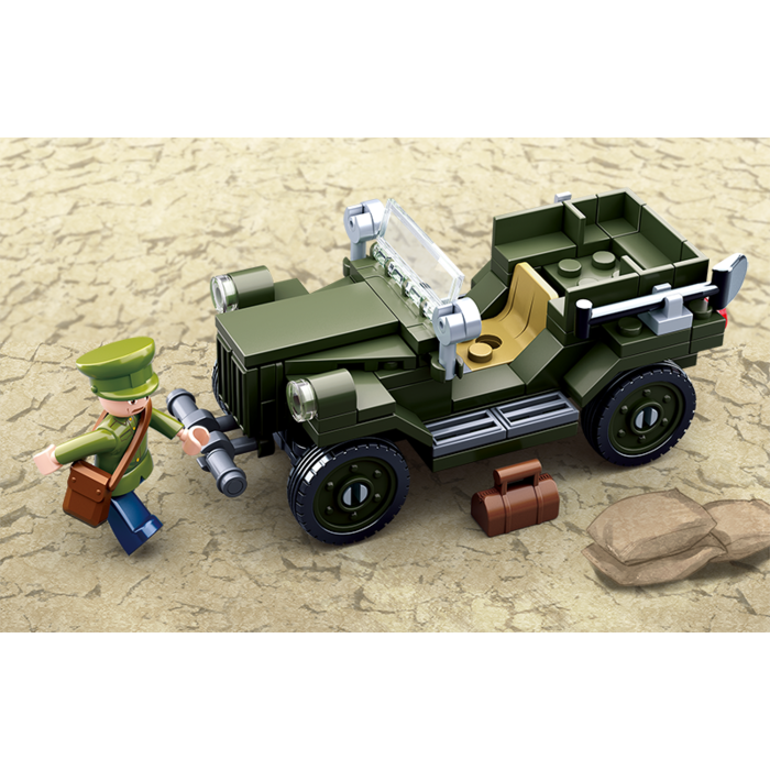 Sluban Sluban - WWII - Allied light truck M38-B0682 - #16091