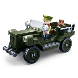 Sluban WWII - Allied light truck M38-B0682 - #16091