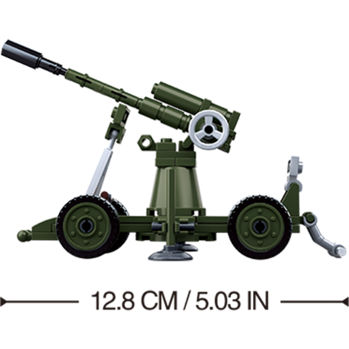 Sluban Sluban - WWII - Allied antiaircraft gun M38-B0678C - #16107