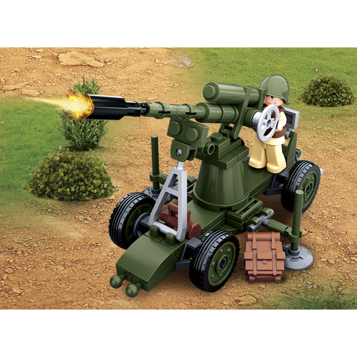 Sluban Sluban - WWII - Allied antiaircraft gun M38-B0678C - #16107