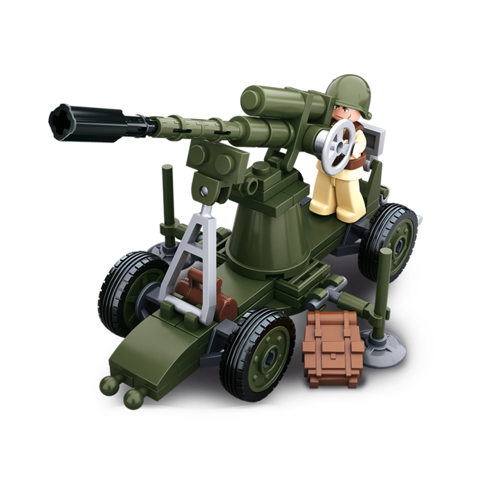 Sluban Sluban - WWII - Allied antiaircraft gun M38-B0678C - #16107