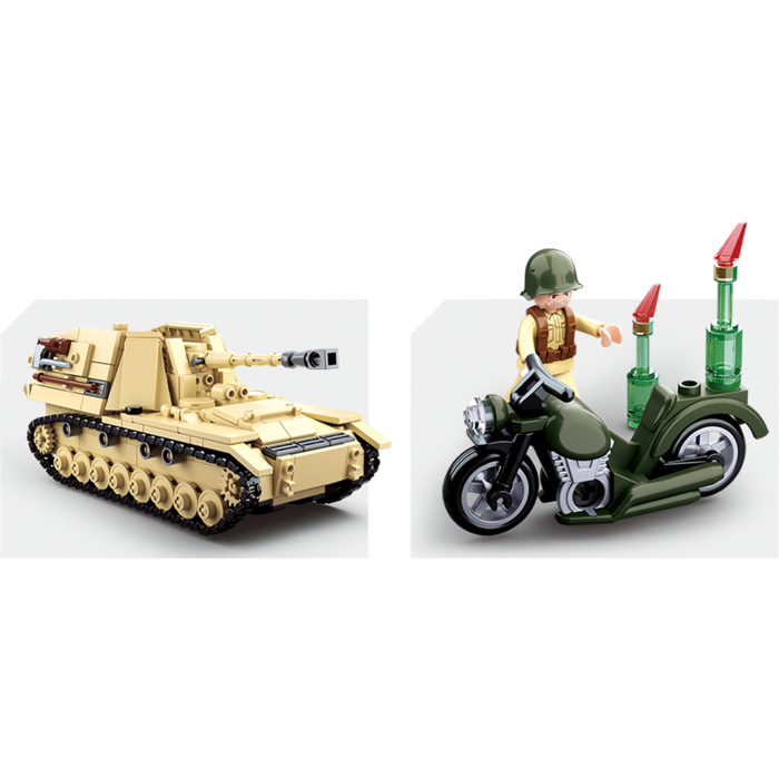 Sluban Sluban - WWII - German Tank M38-B0693 - #16110