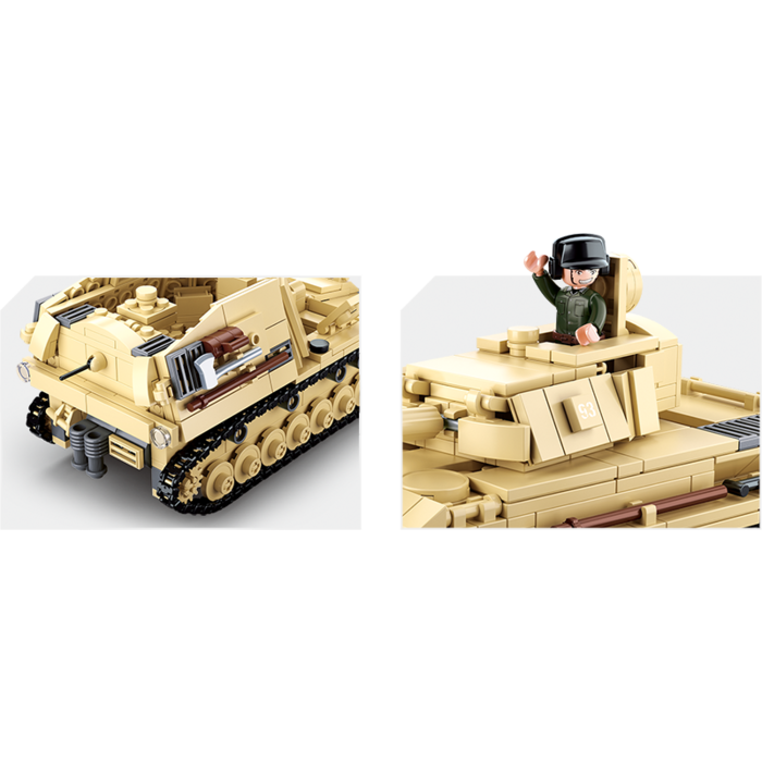 Sluban Sluban - WWII - German Tank M38-B0693 - #16110