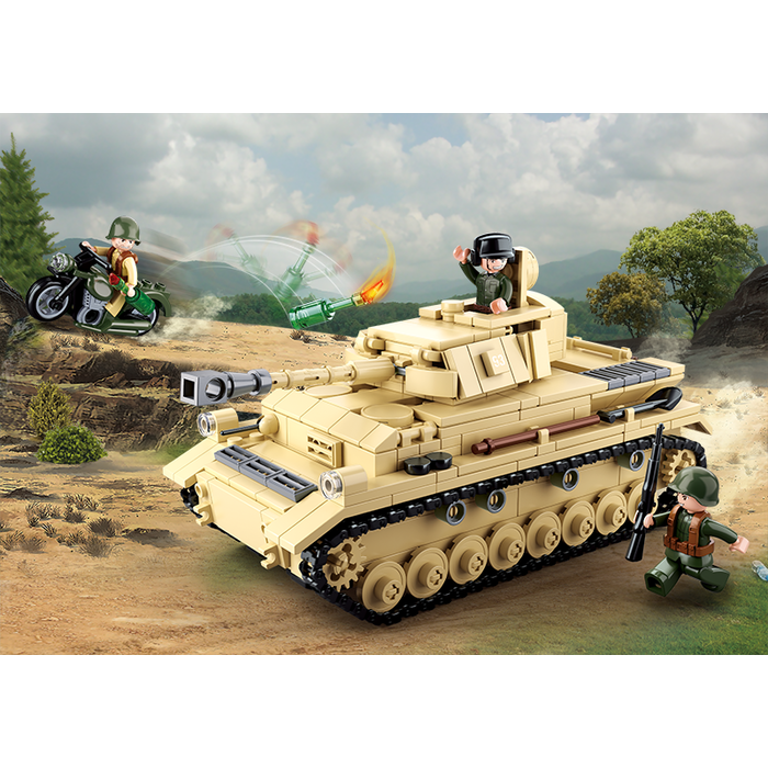 Sluban Sluban - WWII - German Tank M38-B0693 - #16110