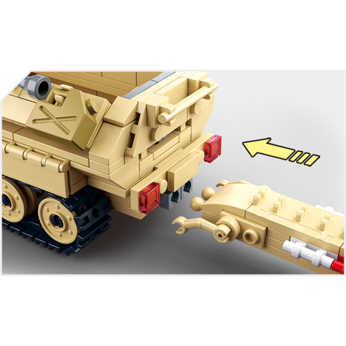 Sluban Sluban - WWII - German Half Track M38-B0695 - #16104